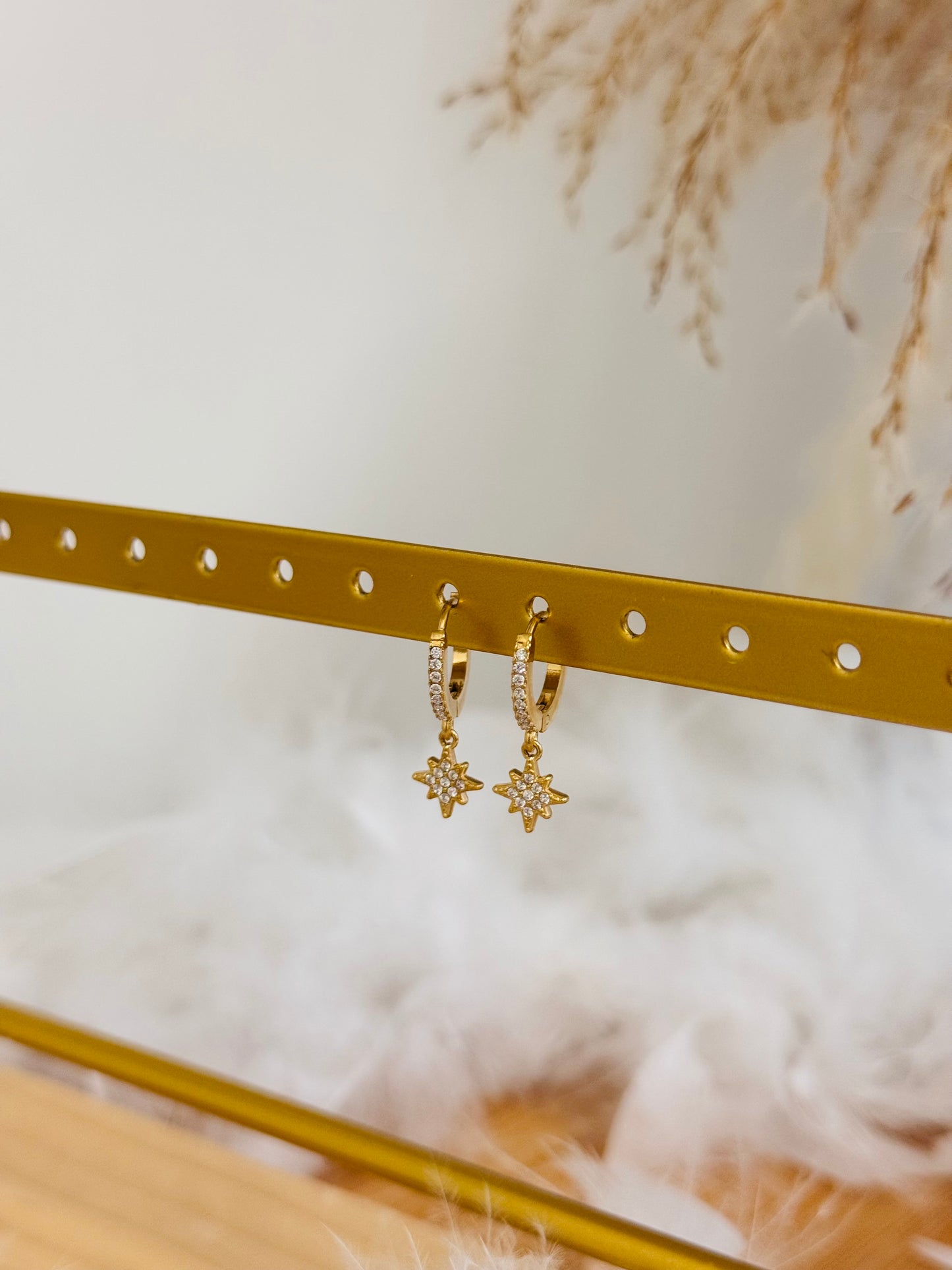 Boucles d’oreilles étoiles