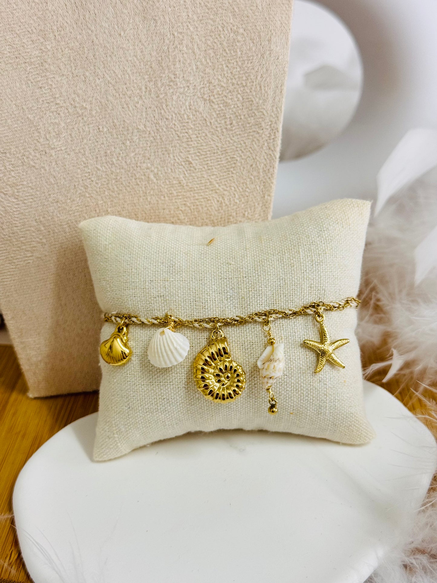Bracelet breloques mer