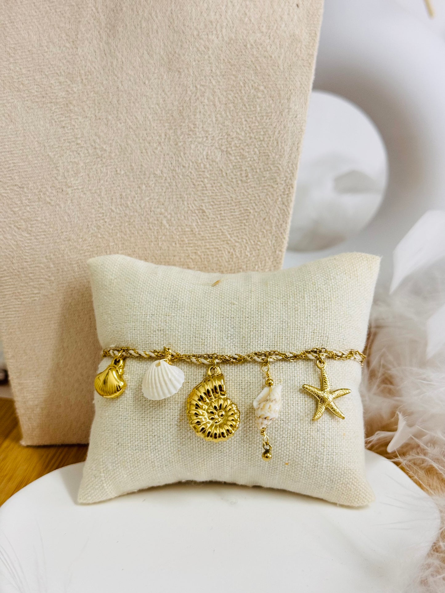 Bracelet breloques mer