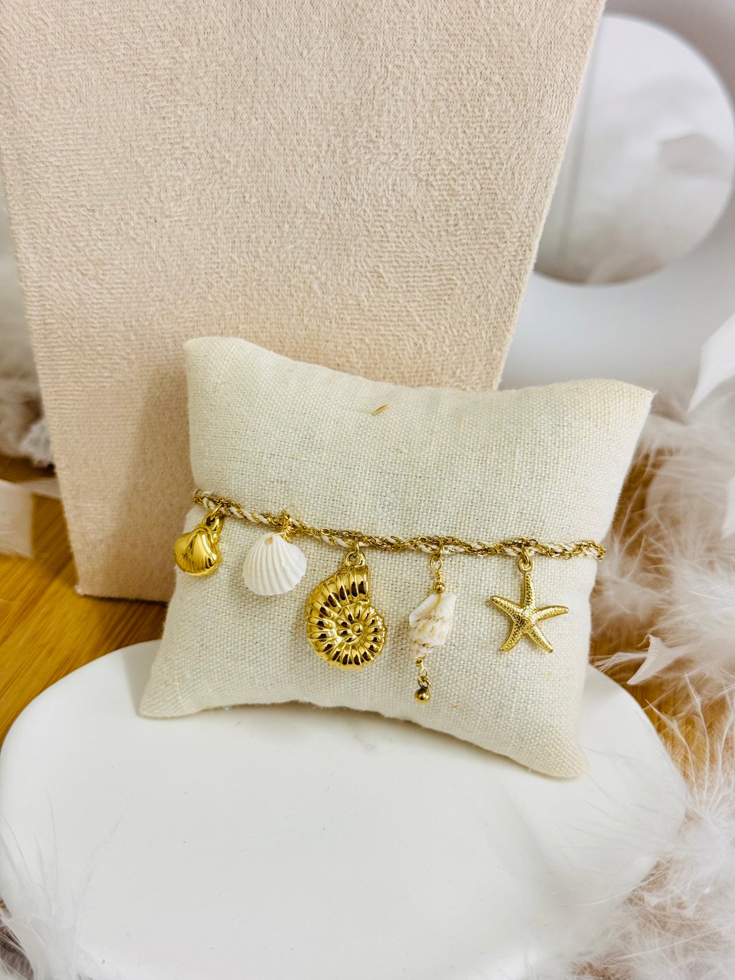 Bracelet breloques mer
