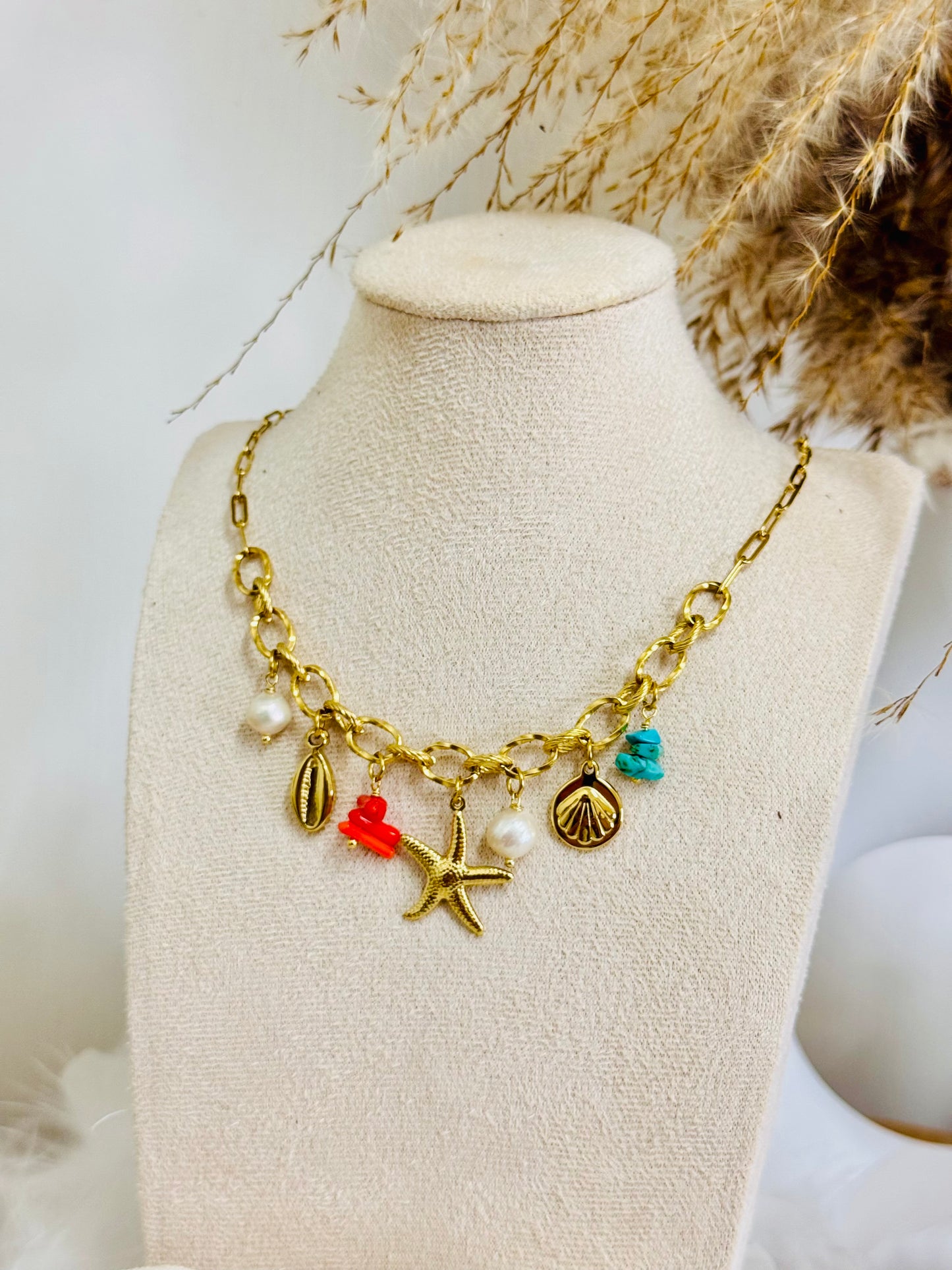 Collier breloques