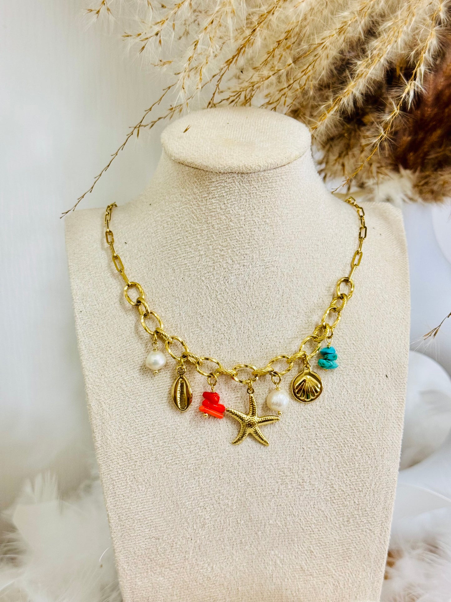 Collier breloques