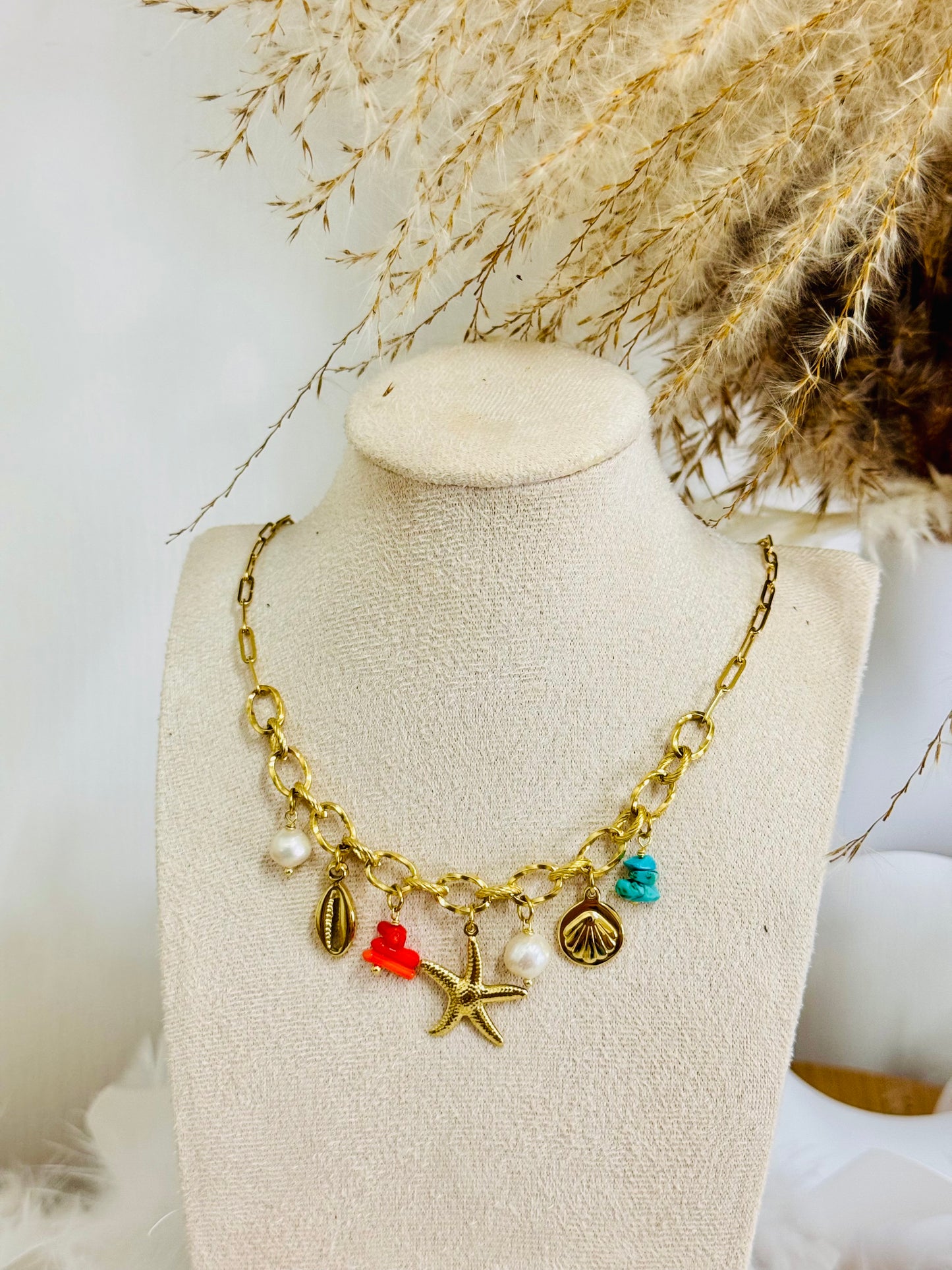 Collier breloques