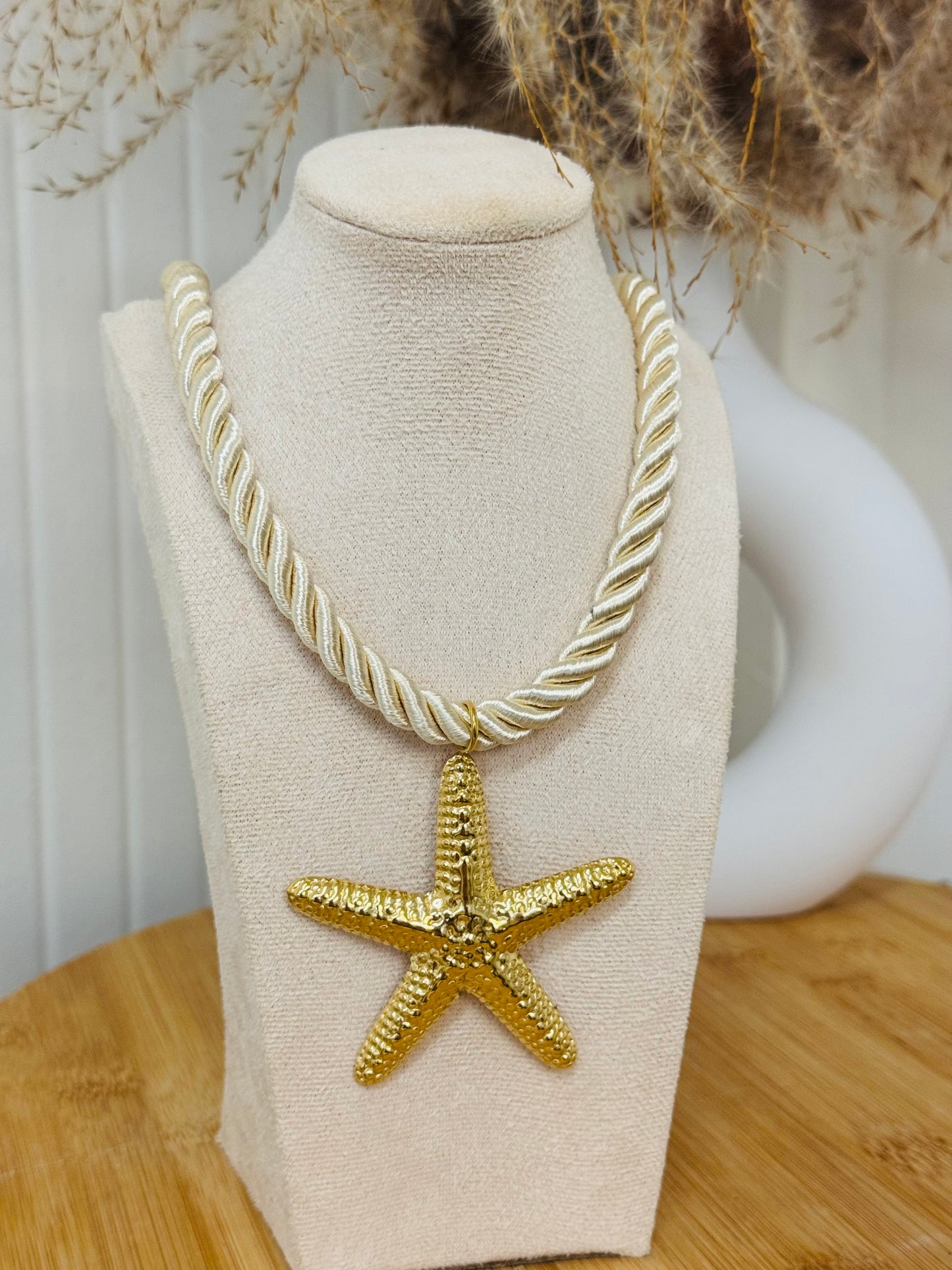 Collier cordon étoile