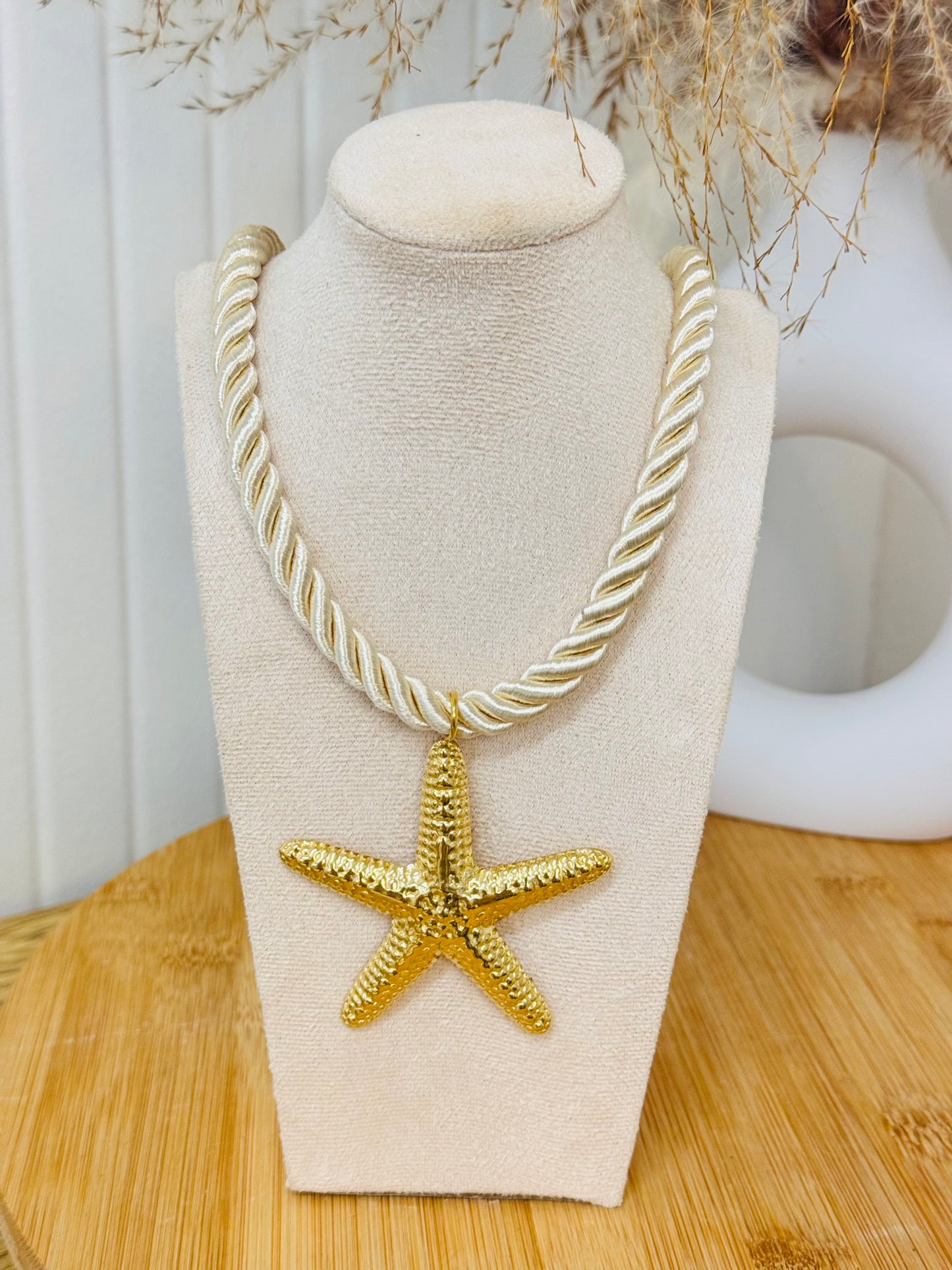 Collier cordon étoile