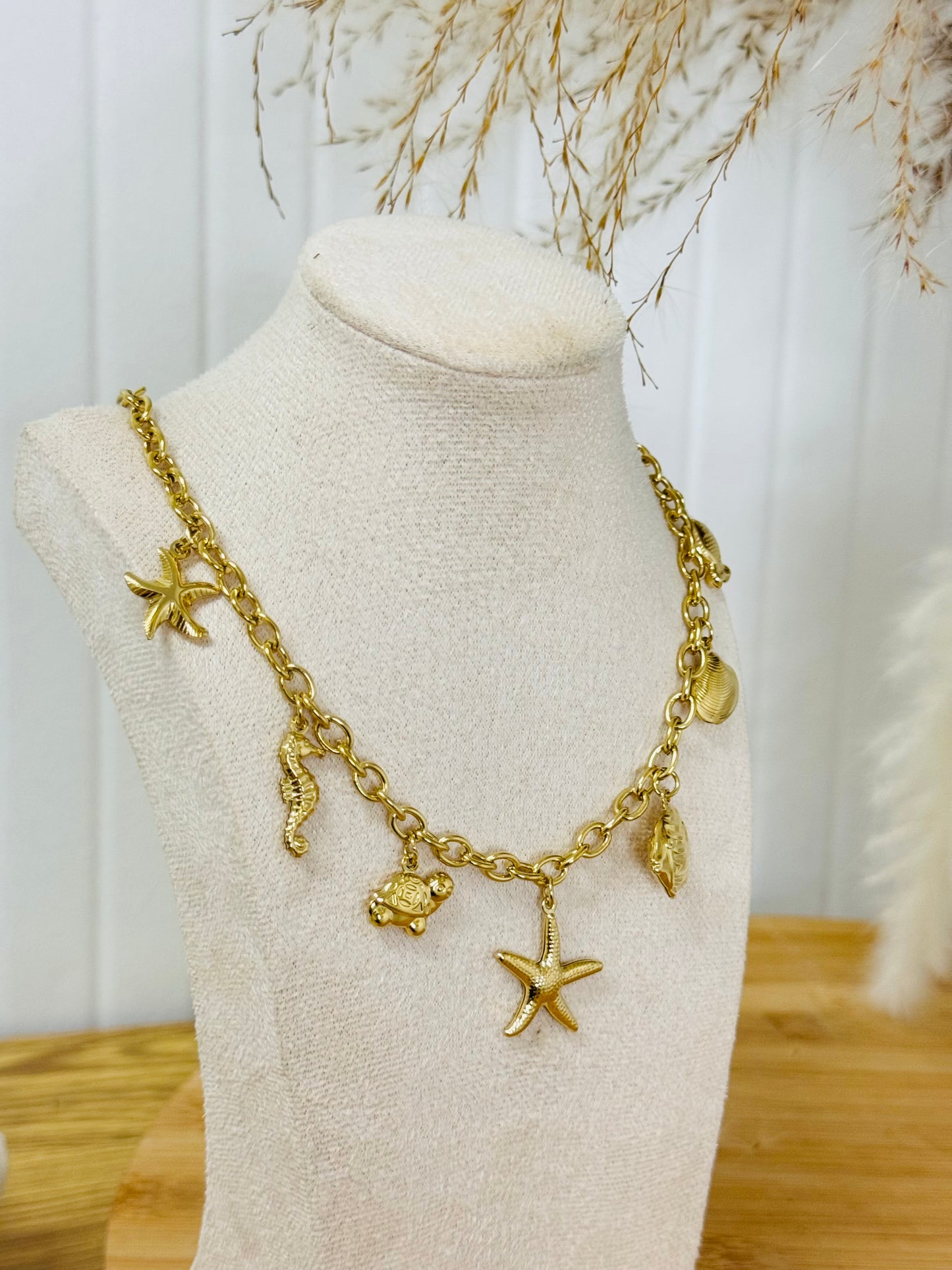 Collier breloques