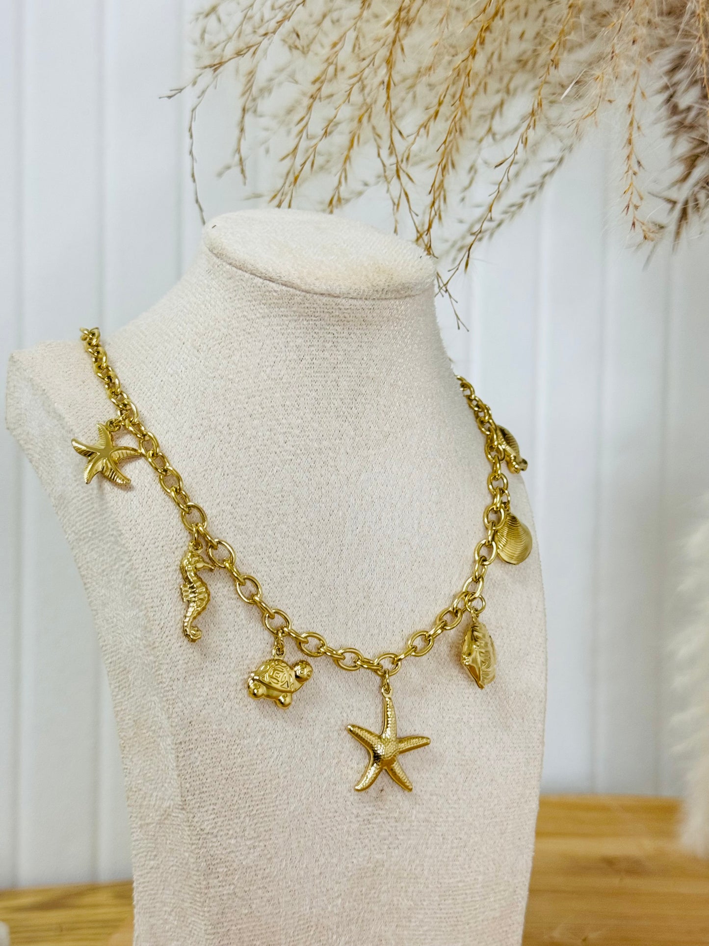 Collier breloques