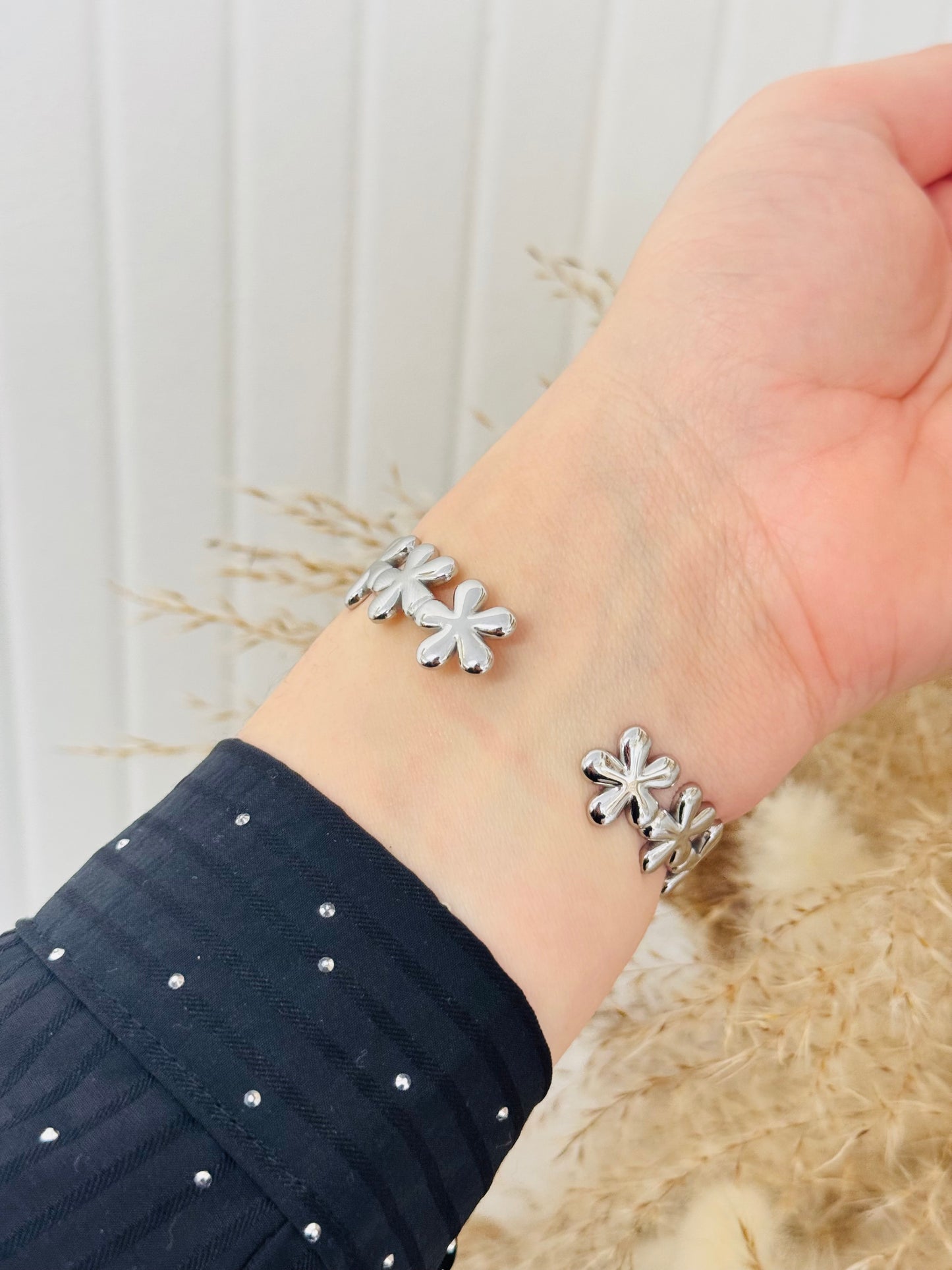 Jonc fleurs ajustable