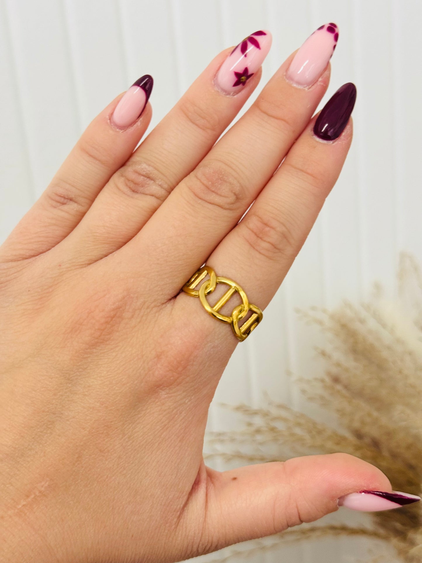 Bague grains de café