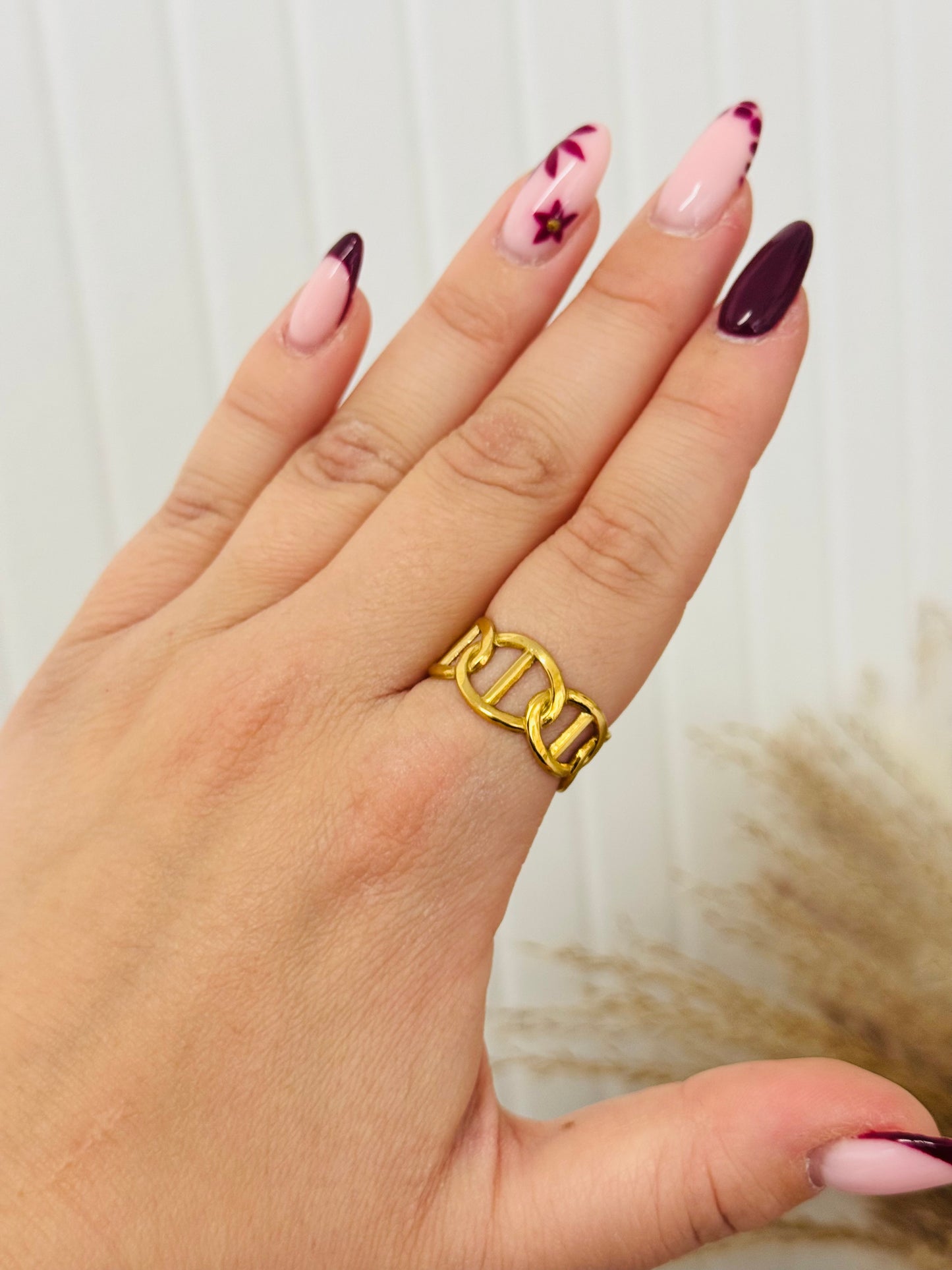 Bague grains de café