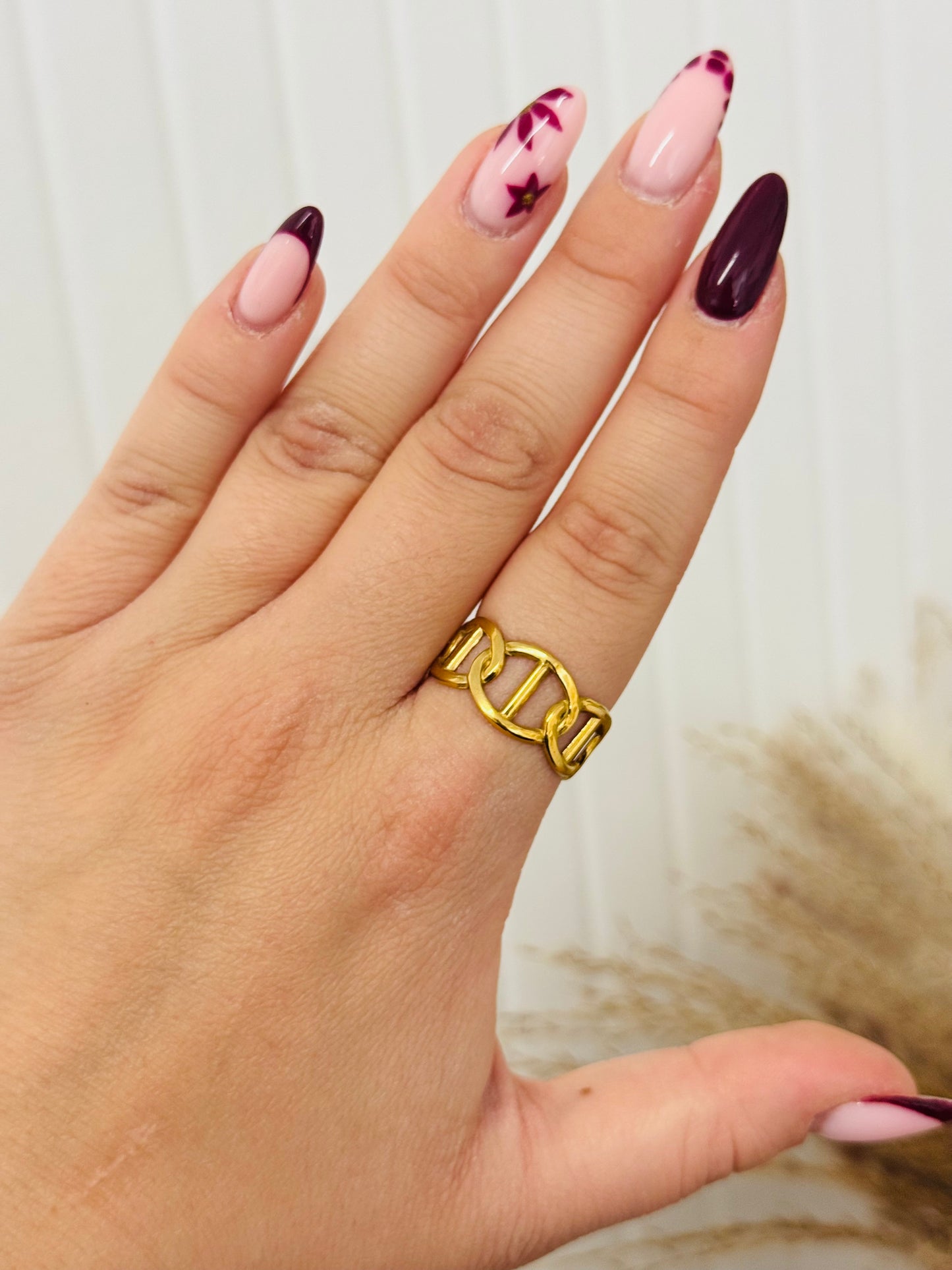 Bague grains de café