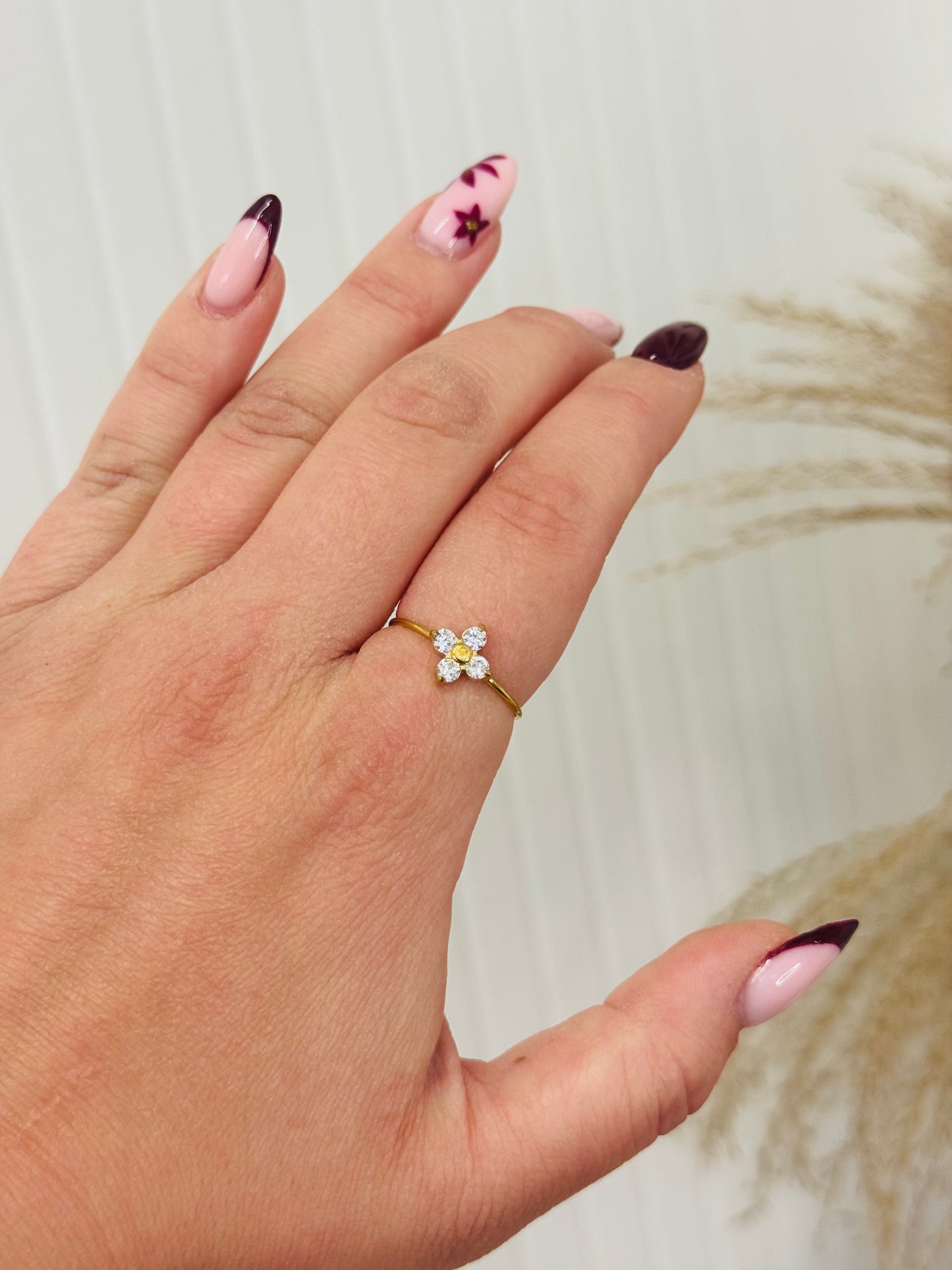 Bague trèfle