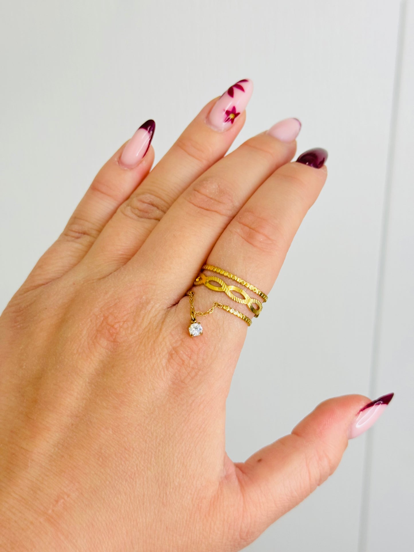 Bague strass