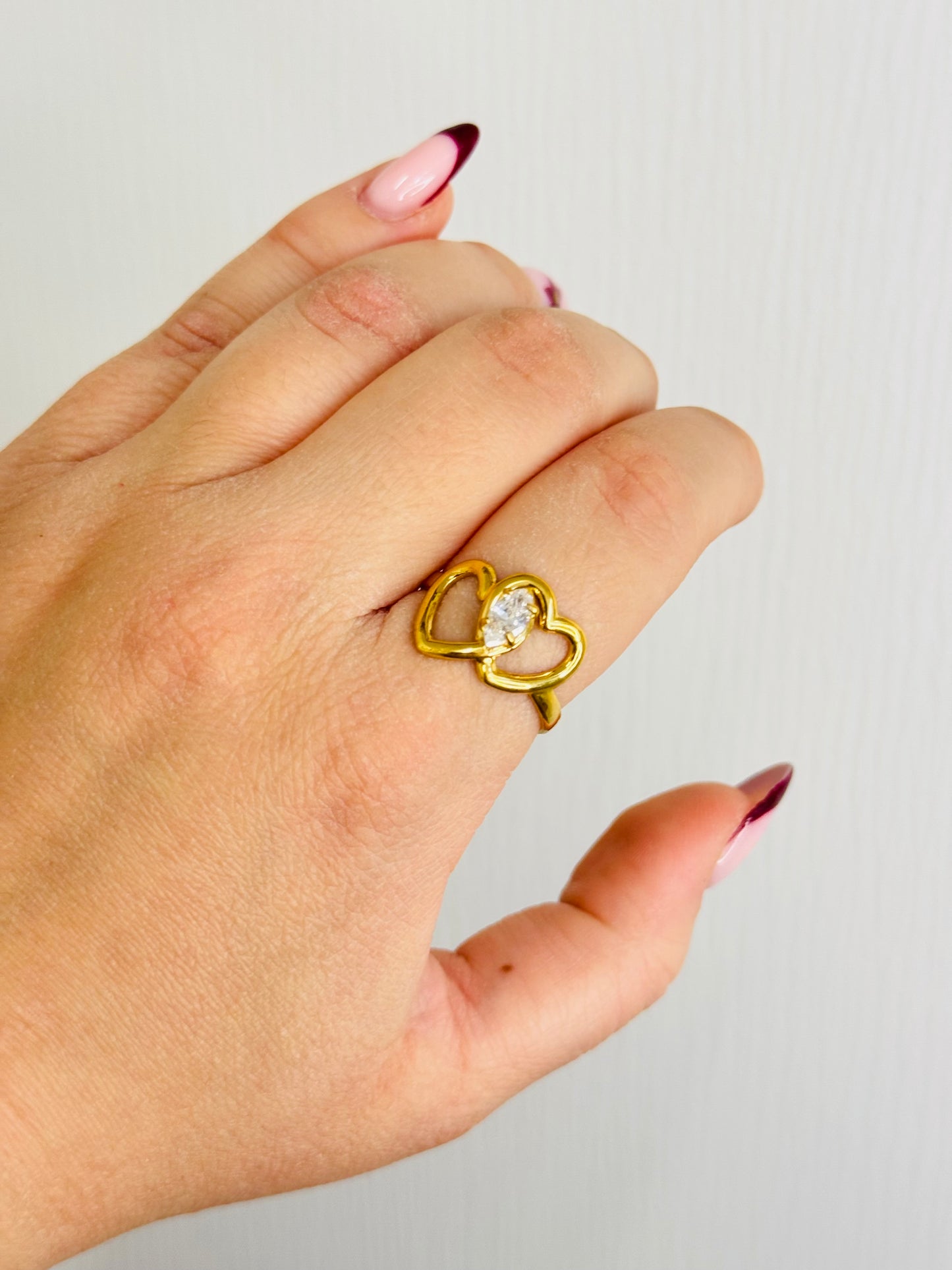 Bague coeur