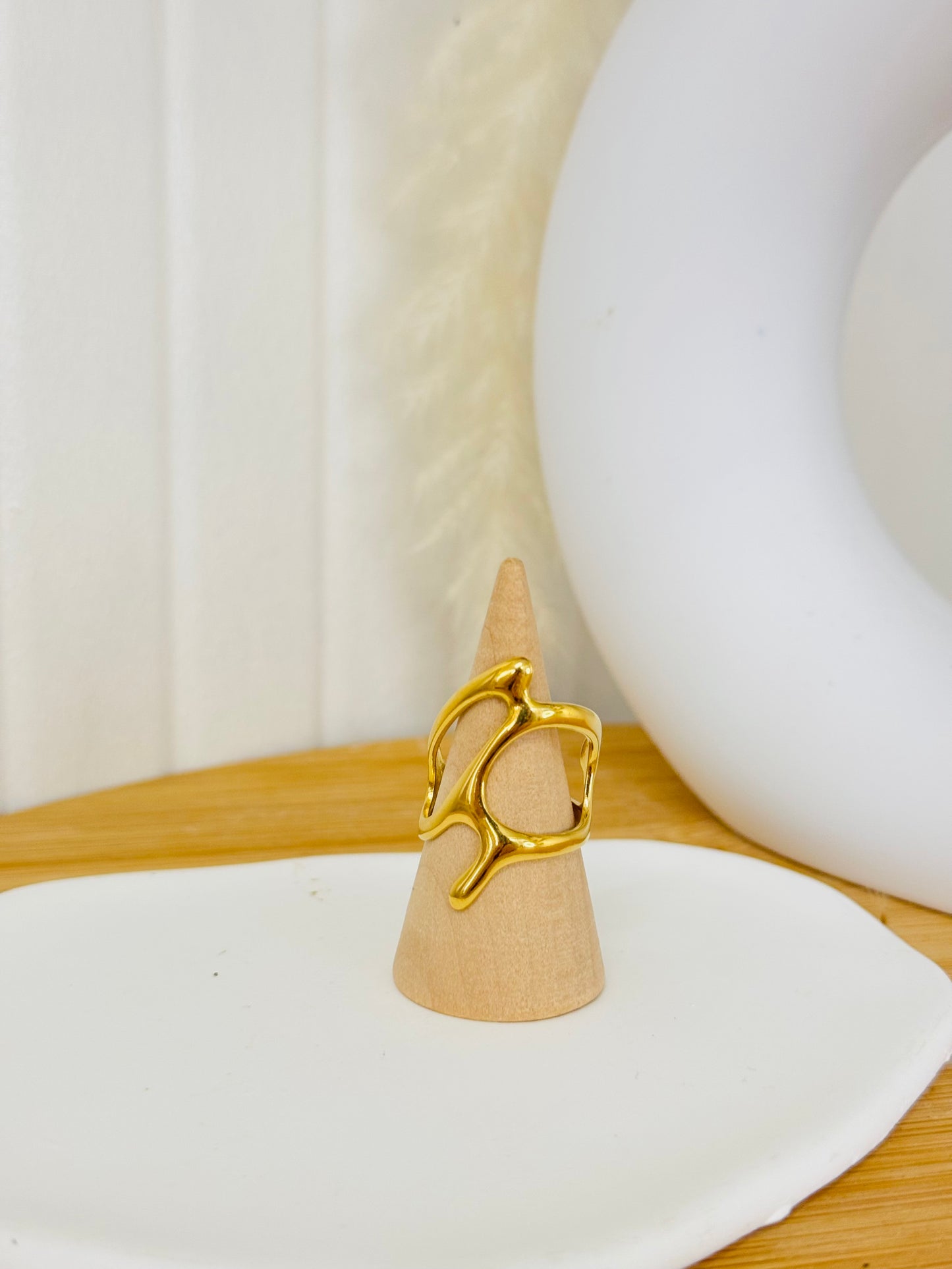 Bague doré