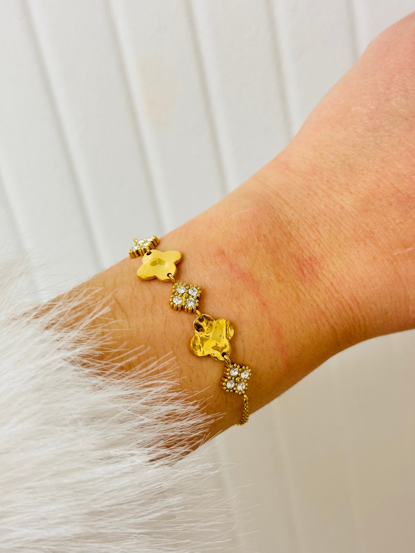 Bracelet trèfles