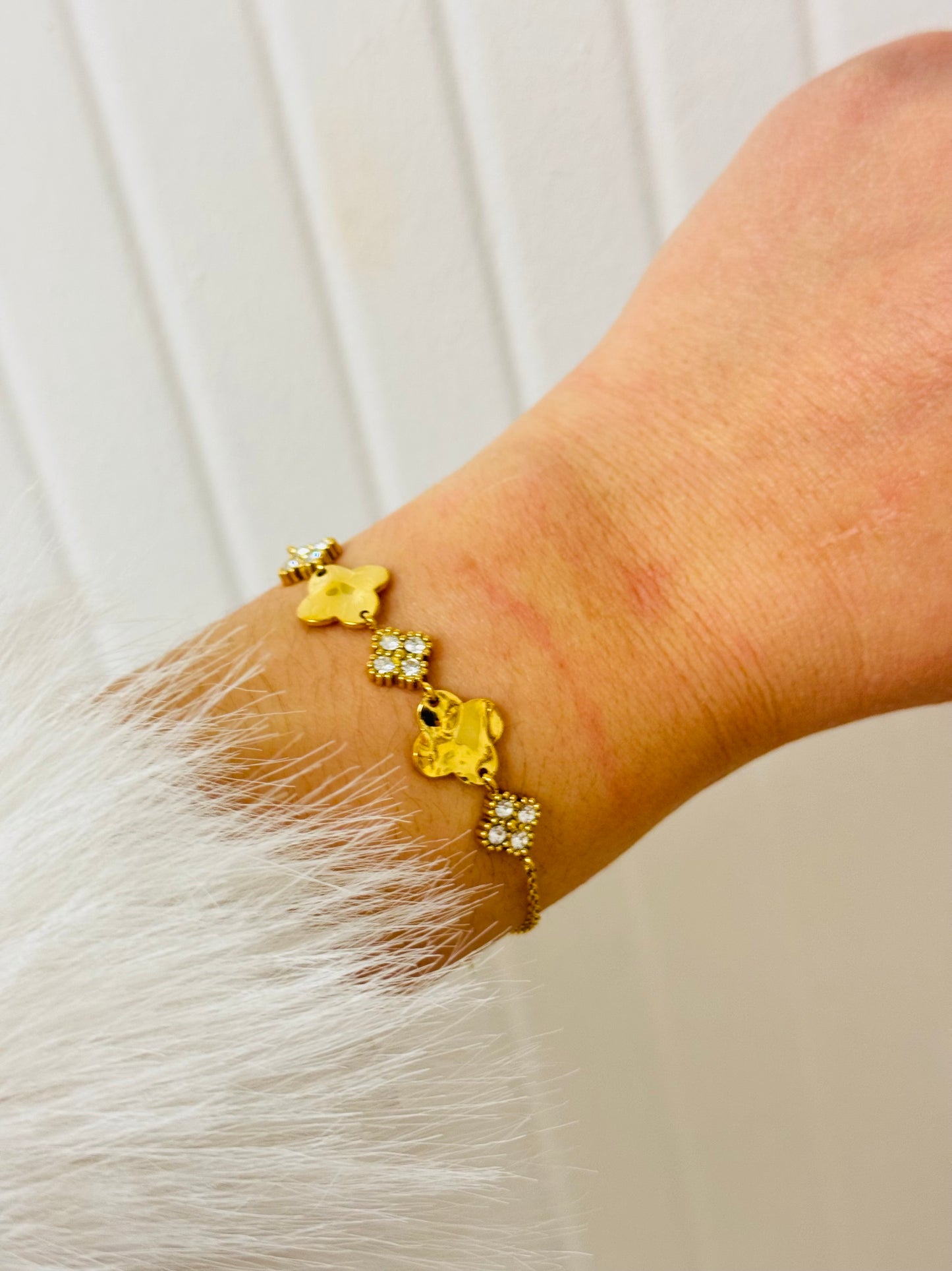 Bracelet trèfles