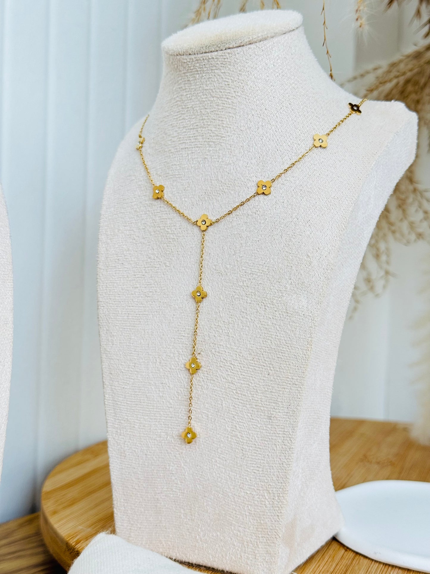Collier trèfles