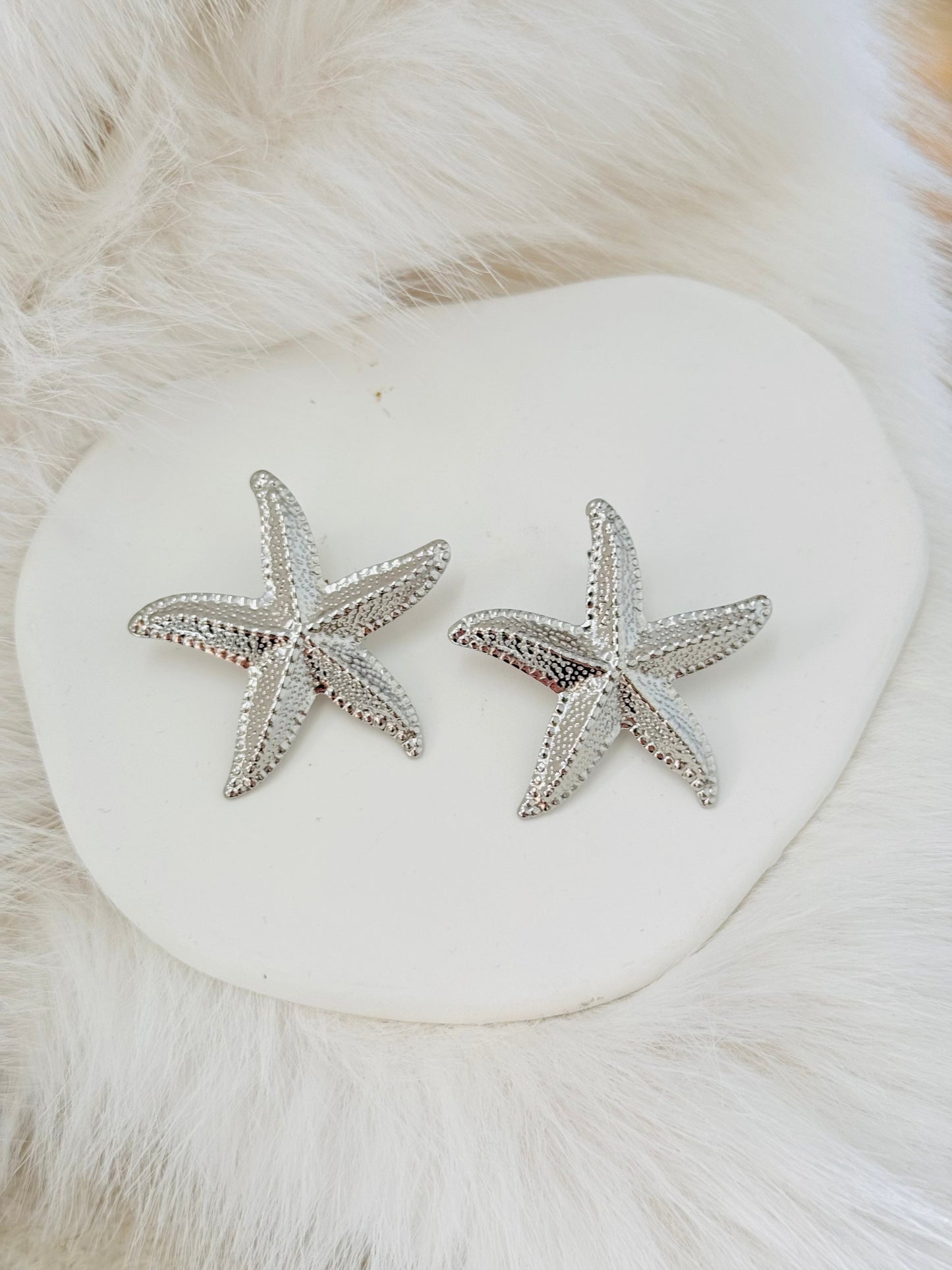 Boucles d'oreilles étoile de mer