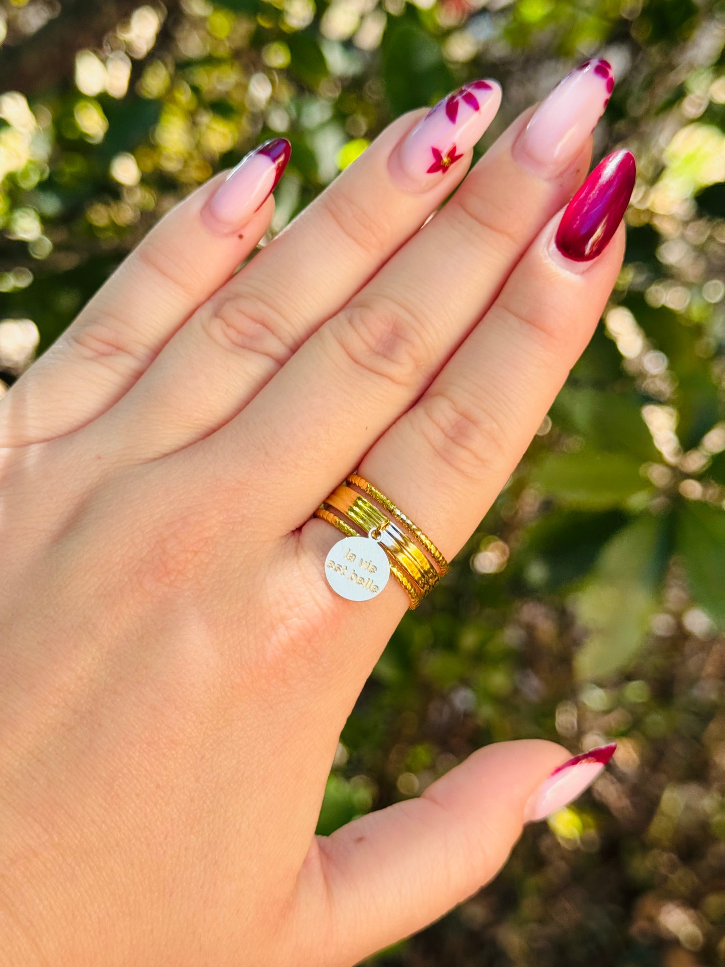 Bague la vie est belle