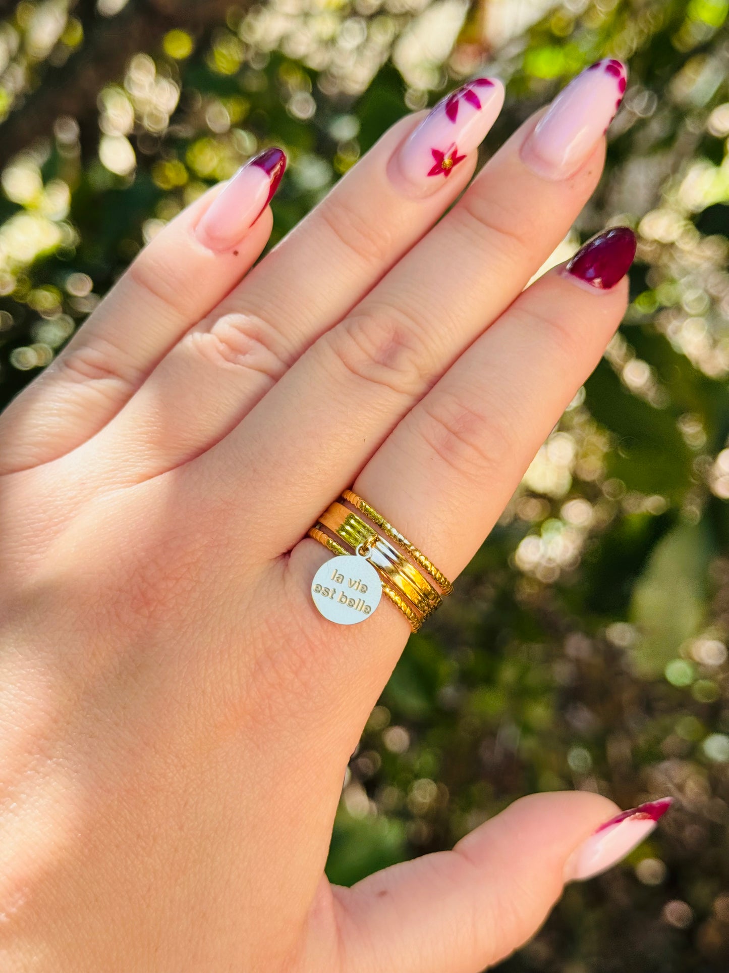 Bague la vie est belle
