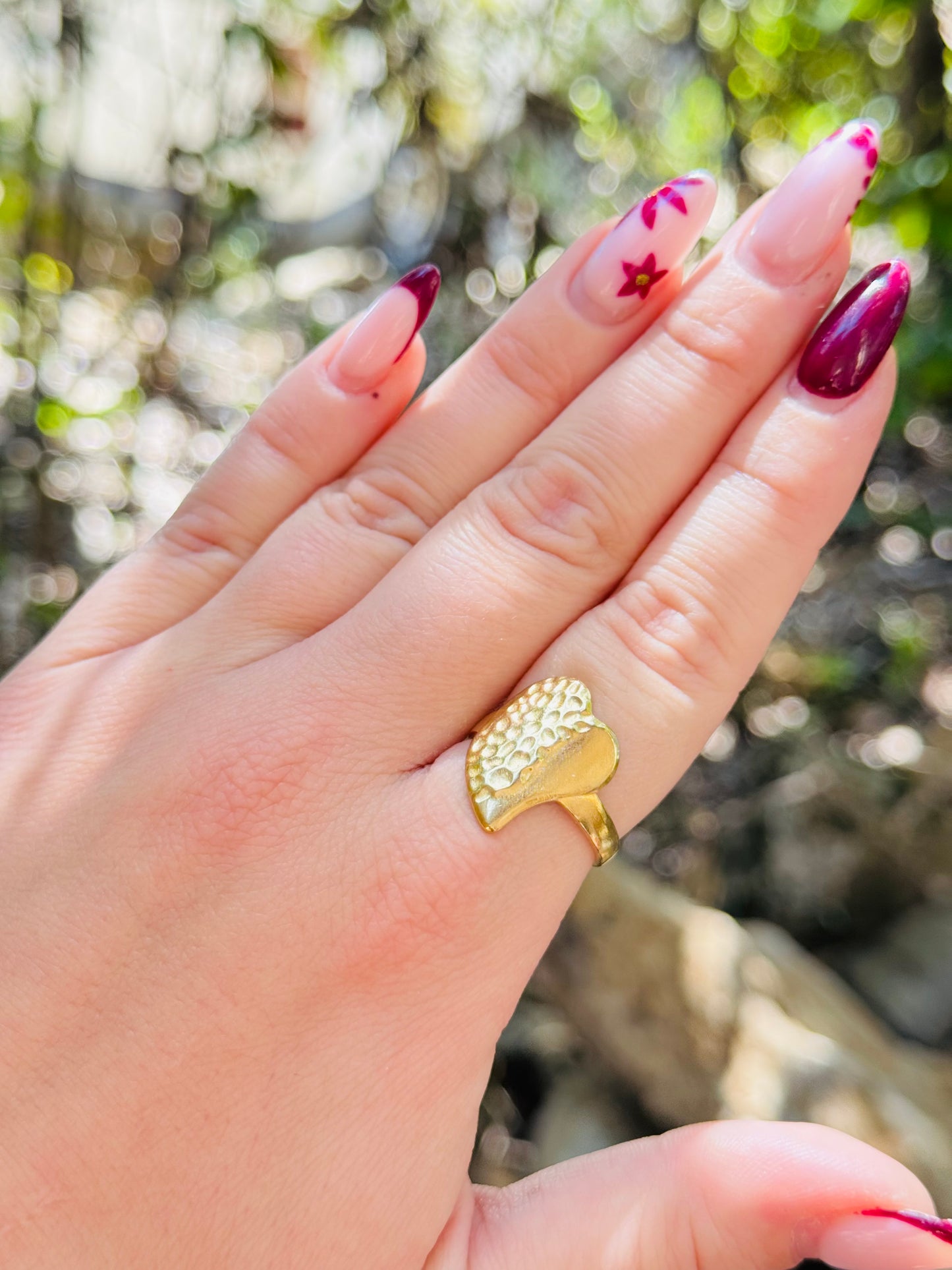 Bague coeur