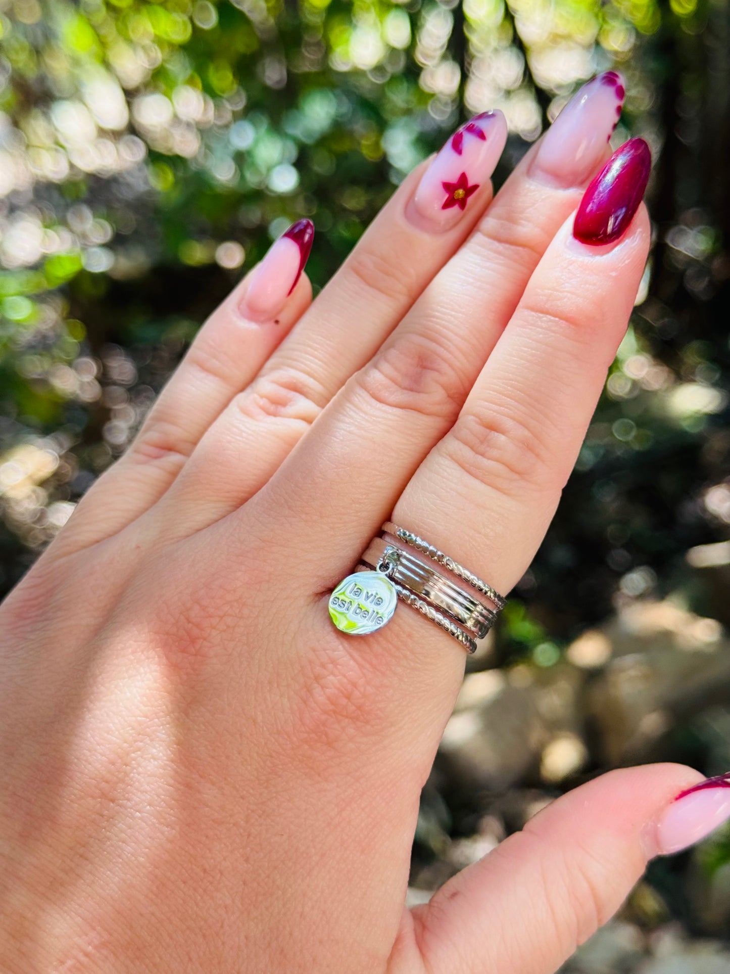Bague la vie est belle