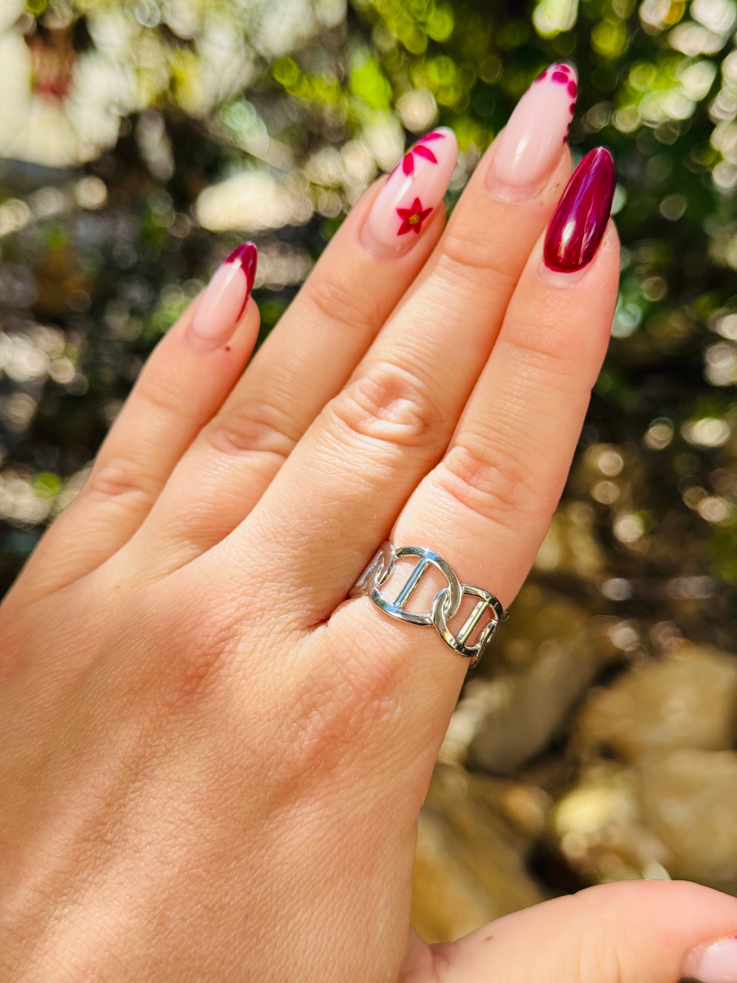 Bague grains de café