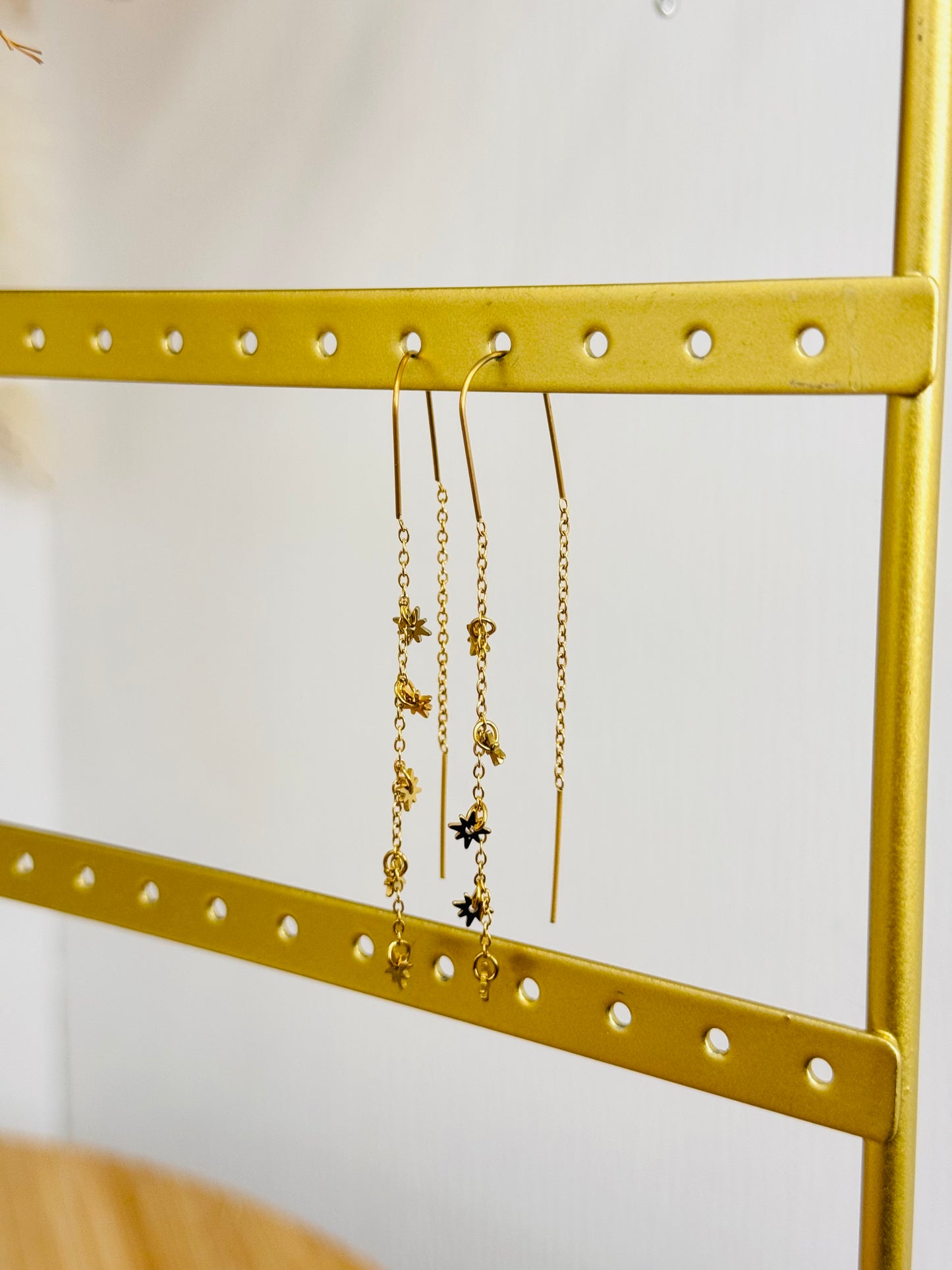 Boucles d'oreilles petites étoiles