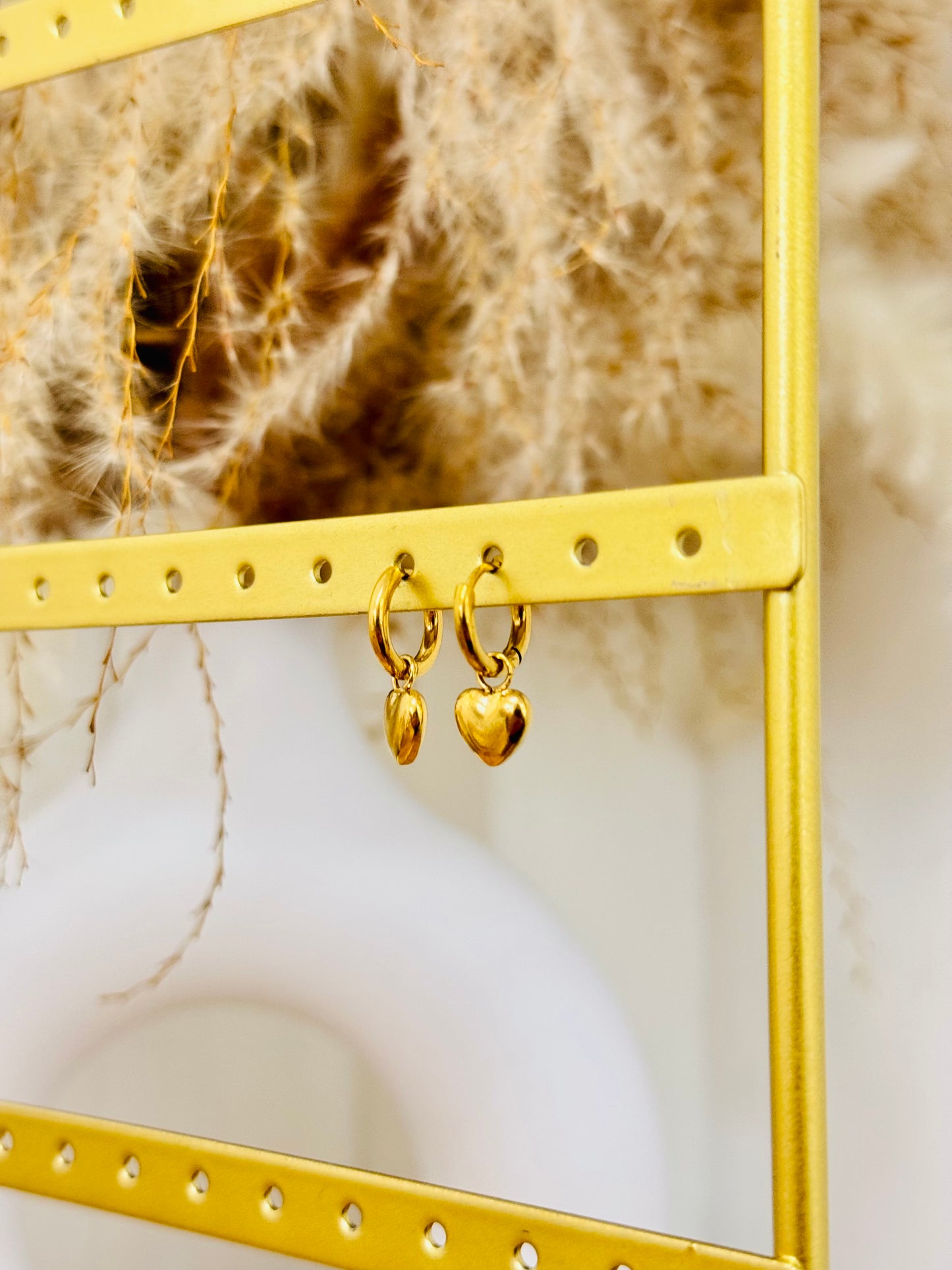 Boucles d’oreilles cœur