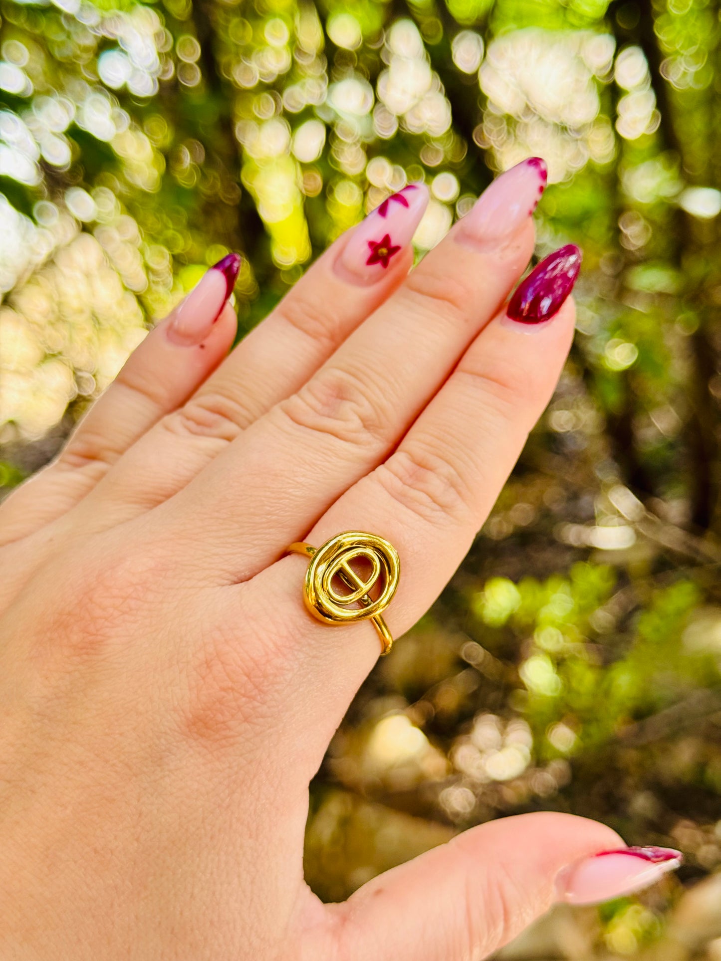 Bague tendance