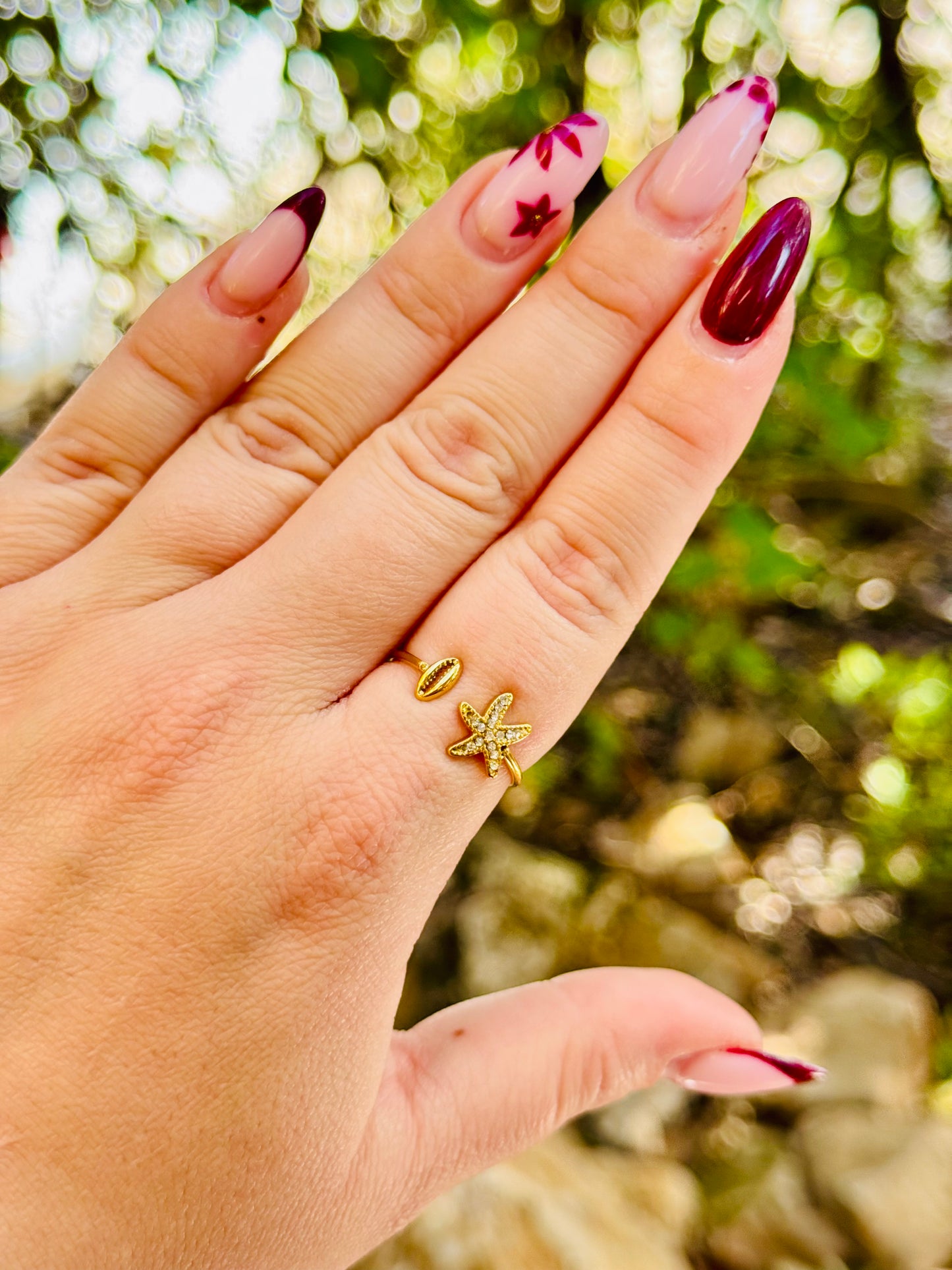 Bague coquillage