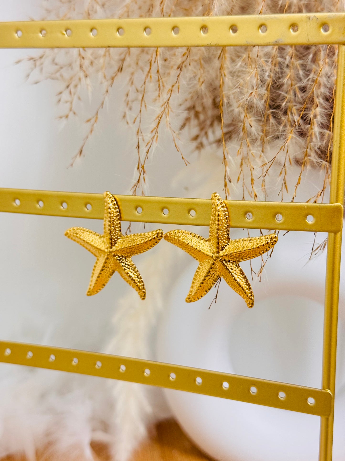 Boucles d'oreilles étoile de mer