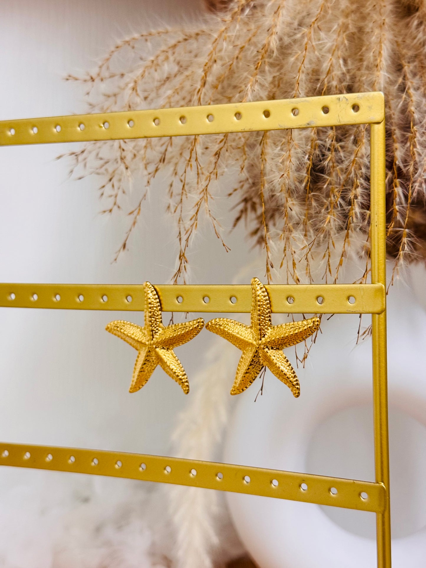 Boucles d'oreilles étoile de mer