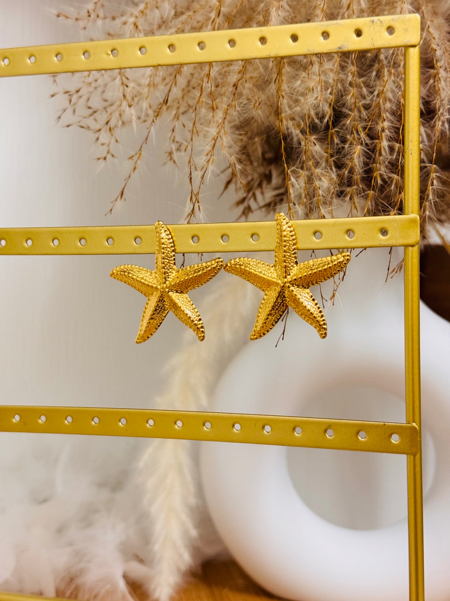 Boucles d'oreilles étoile de mer