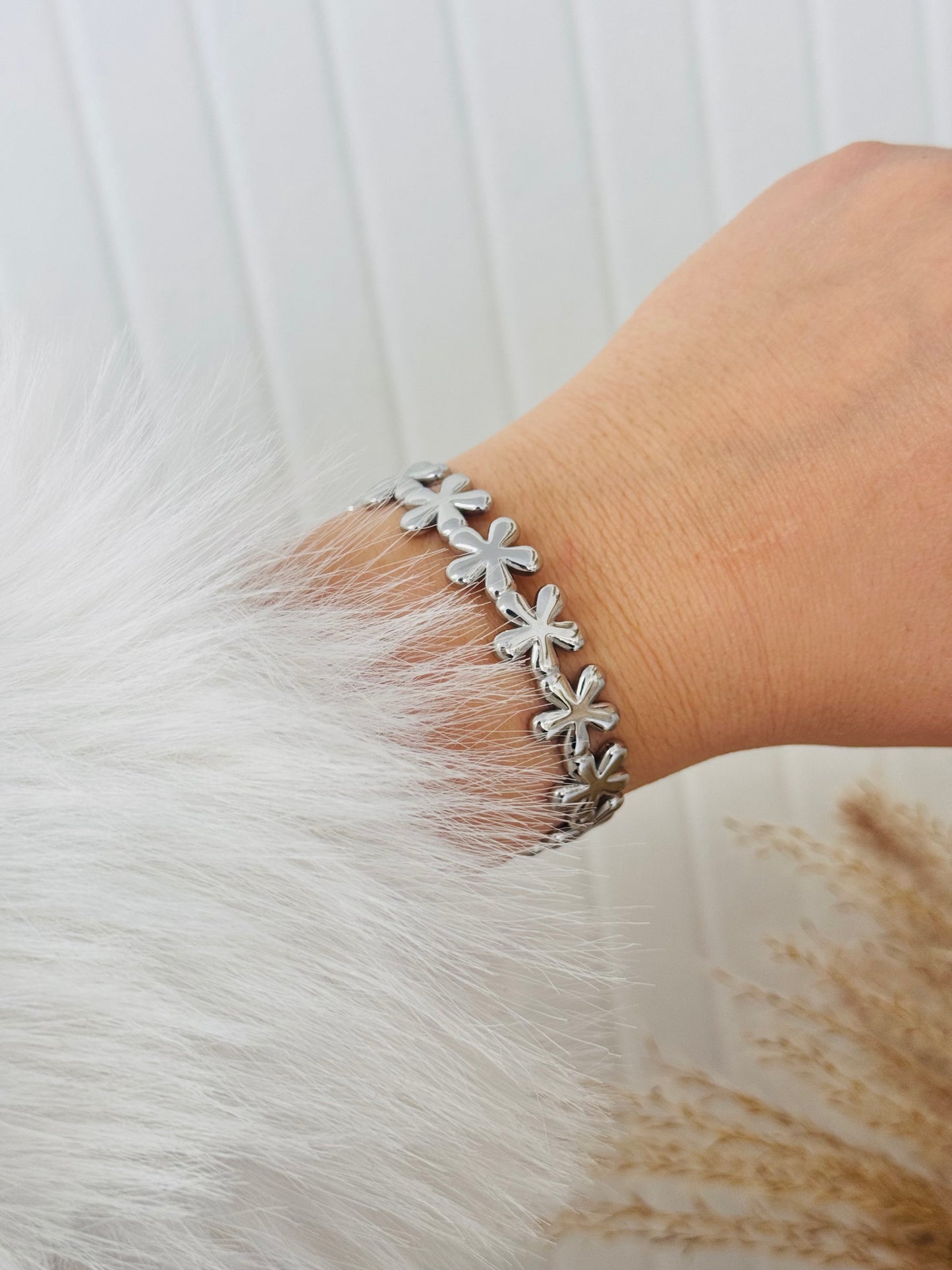 Jonc fleurs ajustable