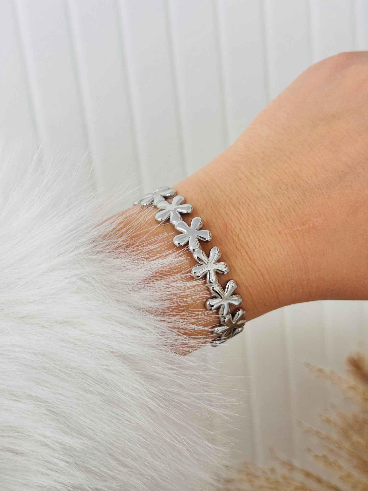 Jonc fleurs ajustable