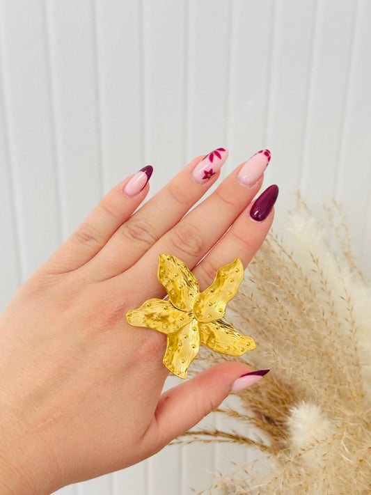 Bague étoile de mer