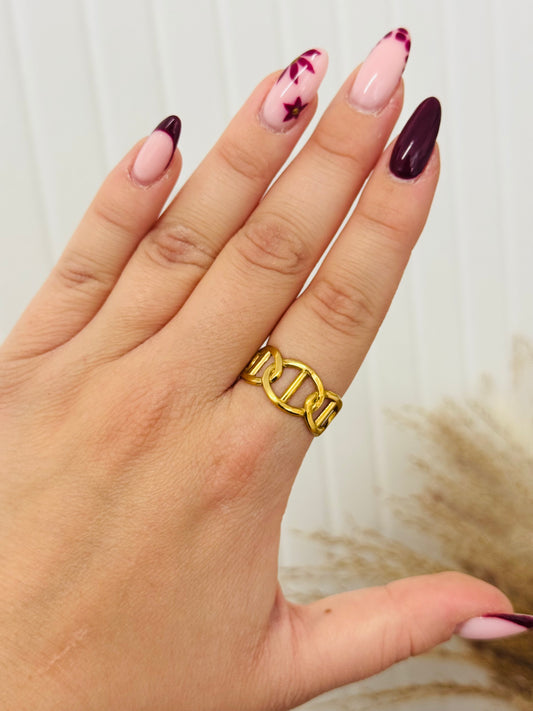 Bague grains de café