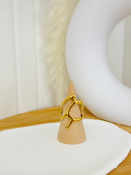 Bague doré