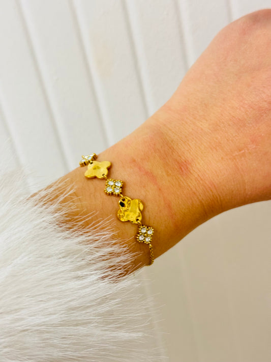Bracelet trèfles