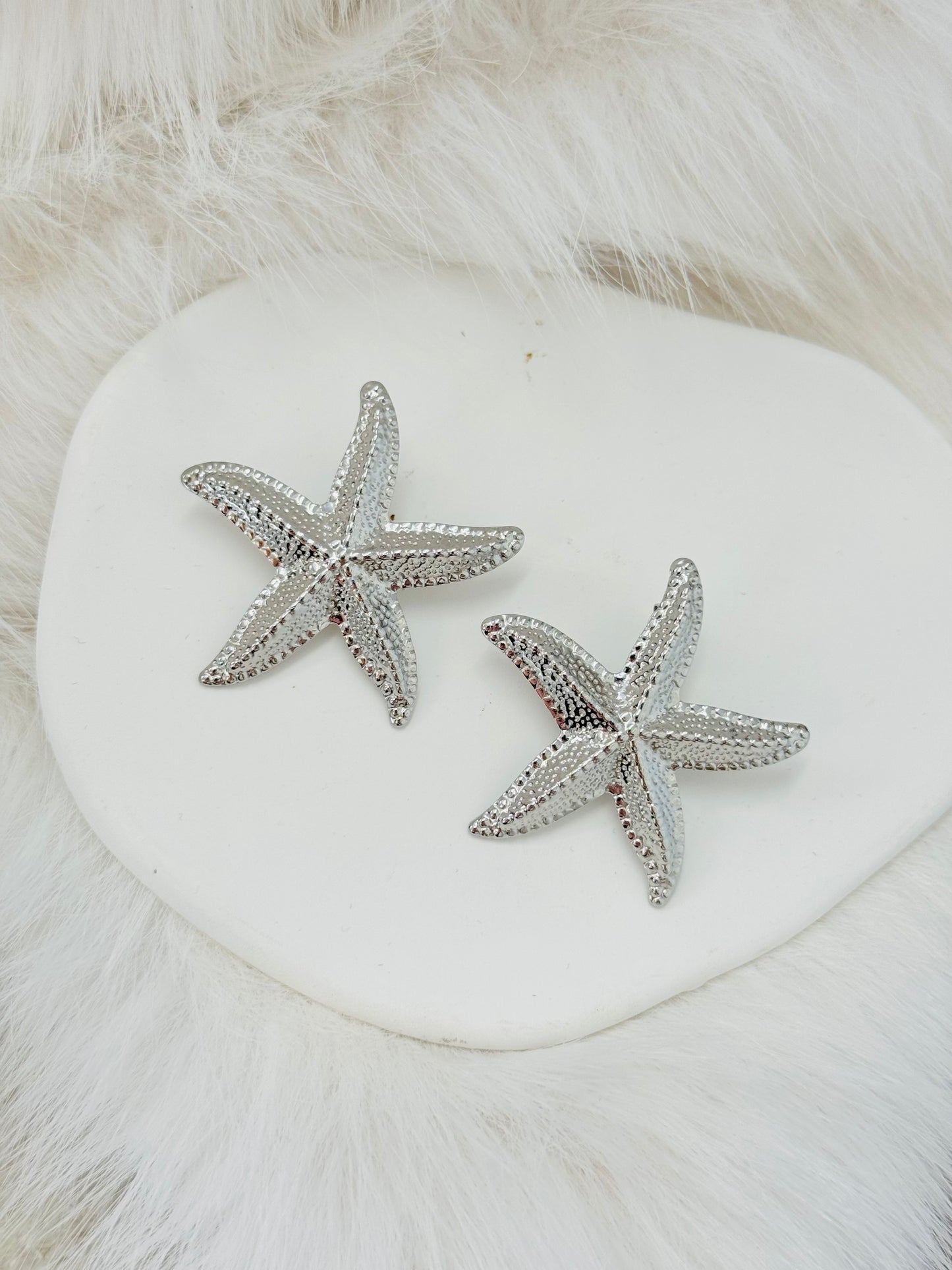 Boucles d'oreilles étoile de mer