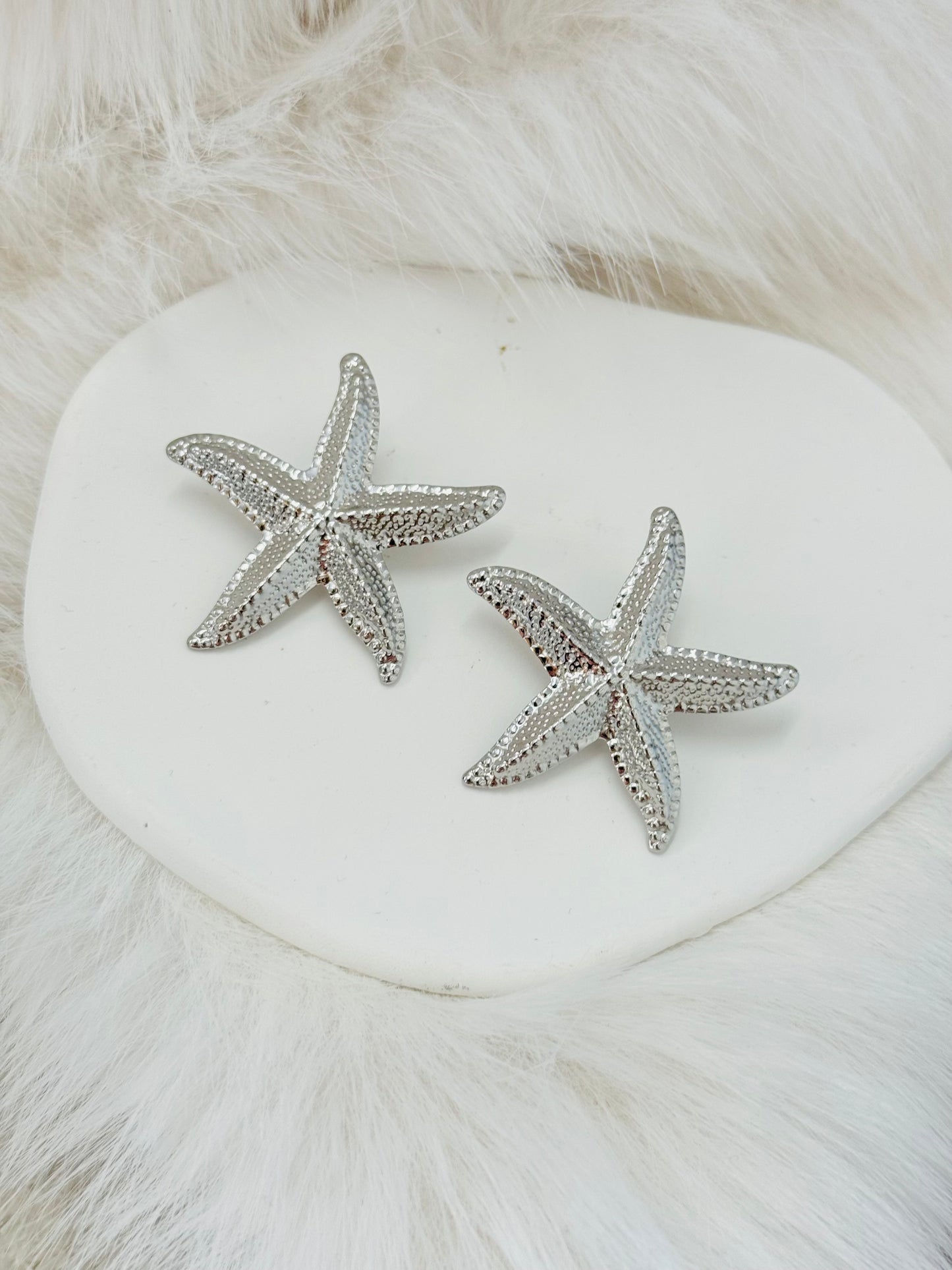 Boucles d'oreilles étoile de mer