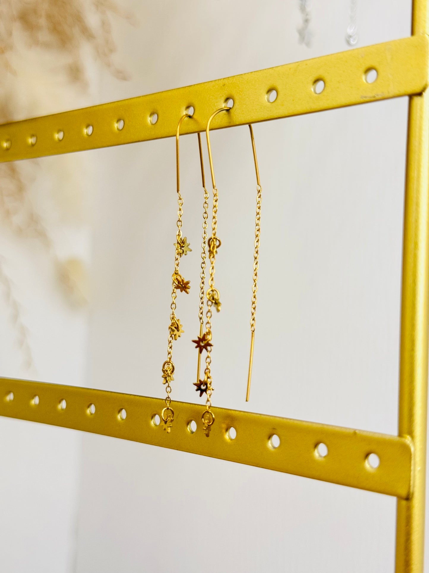 Boucles d'oreilles petites étoiles